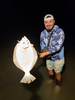 Flounder Fishing in Rio Hondo, Texas