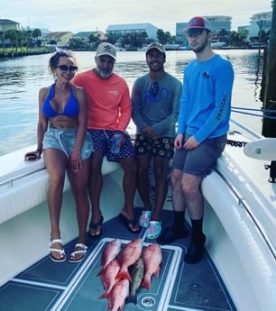 Red Snapper fishing in Destin, Florida