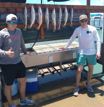 Speckled Trout Fishing in South Padre Island, Texas