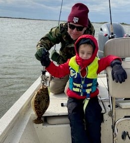 Flounder Fishing in Freeport, Texas