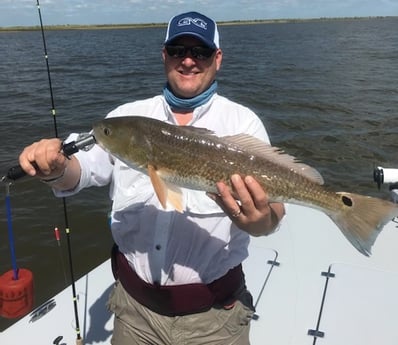 Redfish fishing in Galveston, Texas