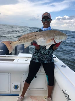 Redfish fishing in Surfside Beach, Texas