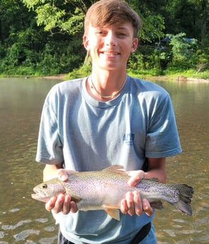 Rainbow Trout fishing in Broken Bow, Oklahoma