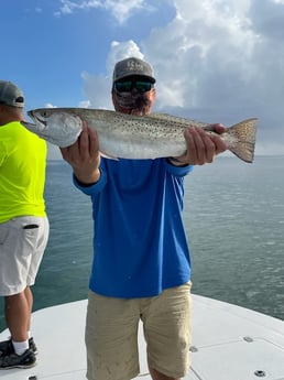 Speckled Trout / Spotted Seatrout fishing in South Padre Island, TX