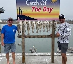 Black Drum Fishing in Rockport, Texas