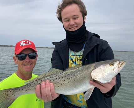 Speckled Trout / Spotted Seatrout fishing in Corpus Christi, Texas