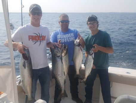 Fishing in Manistee, Michigan