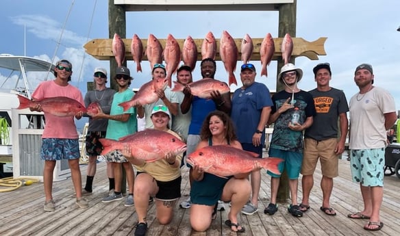 Red Snapper fishing in Orange Beach, Alabama