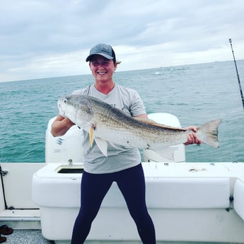 Redfish fishing in Galveston, Texas