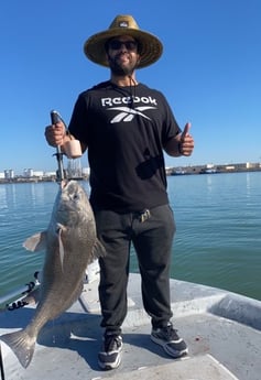 Black Drum fishing in Aransas Pass, Texas