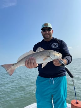 Redfish fishing in Port Isabel, Texas