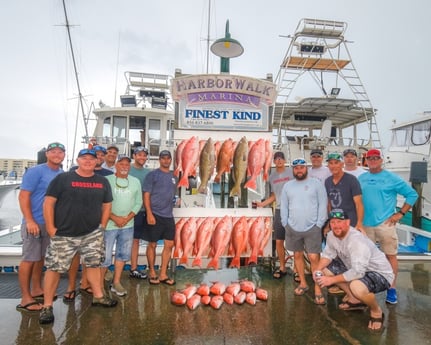 Red Grouper, Red Snapper fishing in Destin, Florida