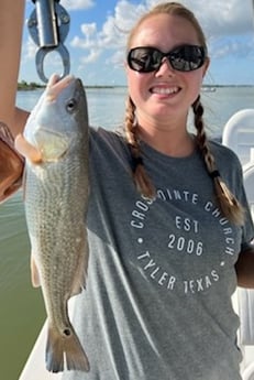 Redfish fishing in Galveston, Texas