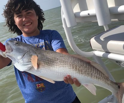 Redfish fishing in South Padre Island, Texas