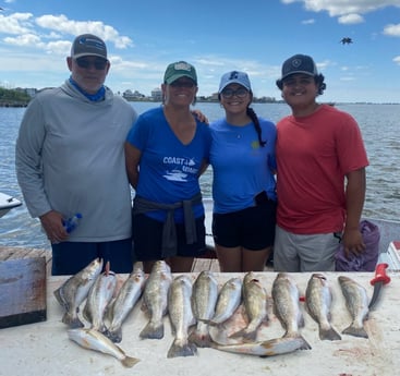 Speckled Trout / Spotted Seatrout fishing in Galveston, Texas