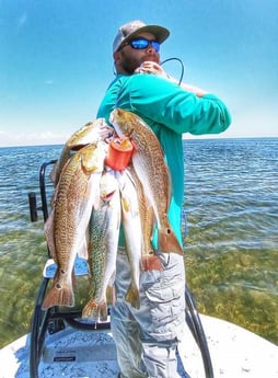 Redfish fishing in Rio Hondo, Texas