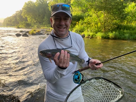 Rainbow Trout fishing in Broken Bow, Oklahoma