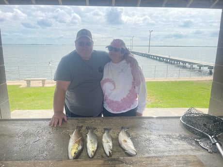 Redfish, Speckled Trout Fishing in Palacios, Texas