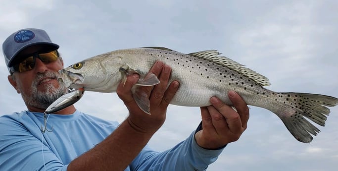 Speckled Trout / Spotted Seatrout fishing in Beaufort, North Carolina