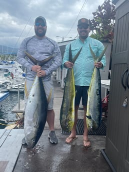 Black Marlin fishing in Kona, Hawaii