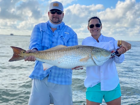 Redfish fishing in Port O&#039;Connor, Texas