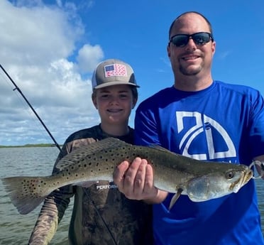 Speckled Trout / Spotted Seatrout fishing in New Smyrna Beach, Florida