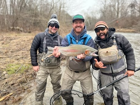 Rainbow Trout Fishing in Conneaut, Ohio