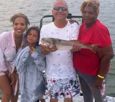 Redfish fishing in South Padre Island, Texas