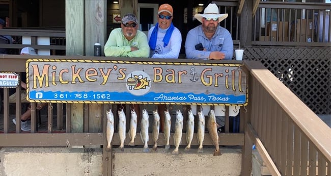 Redfish, Speckled Trout / Spotted Seatrout fishing in Aransas Pass, Texas