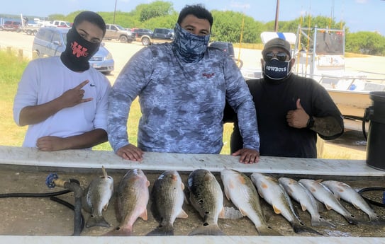 Redfish fishing in San Antonio, Texas