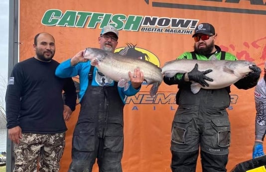 Blue Catfish fishing in Dallas, Texas