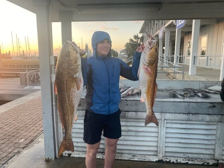 Redfish Fishing in Galveston, Texas