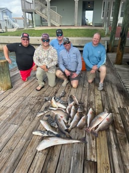 Fishing in Port O&#039;Connor, Texas