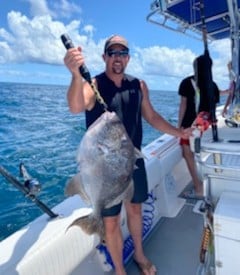 Triggerfish fishing in Destin, Florida