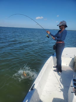 Redfish fishing in Aransas Pass, Texas