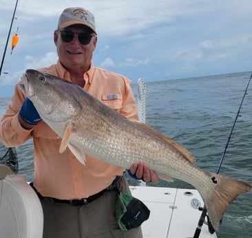 Redfish fishing in Venice, Louisiana