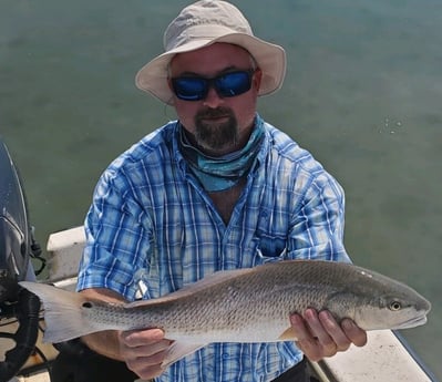 Redfish fishing in Beaufort, North Carolina