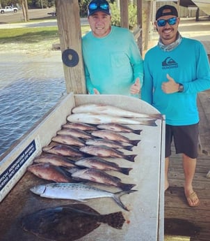 Flounder, Mangrove Snapper, Redfish, Spanish Mackerel fishing in Jacksonville, Florida