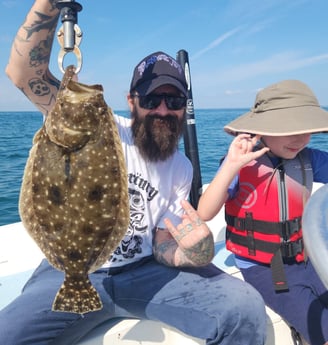 Flounder Fishing in Trails End, North Carolina