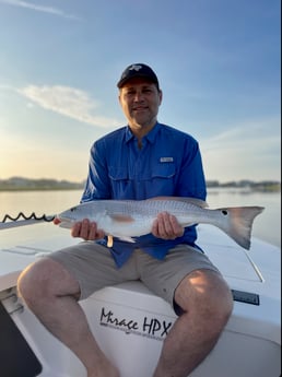 Redfish fishing in Wrightsville Beach, North Carolina