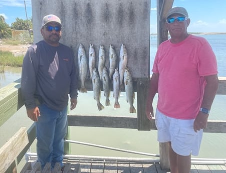 Speckled Trout / Spotted Seatrout fishing in Aransas Pass, Texas