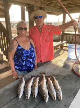 Redfish fishing in Rockport, Texas