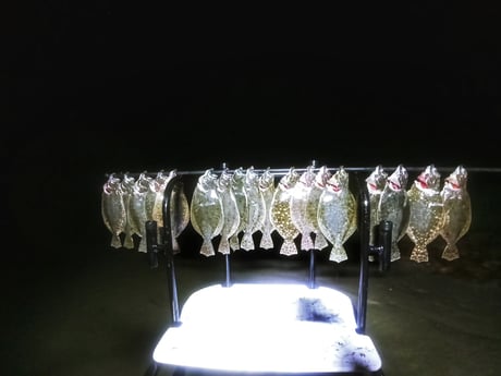 Flounder fishing in Rio Hondo, Texas