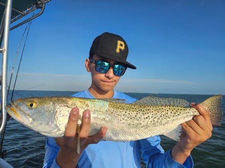 Speckled Trout Fishing in South Padre Island, Texas