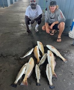 Redfish, Speckled Trout Fishing in Galveston, Texas