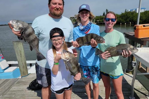 Snook fishing in New Smyrna Beach, Florida