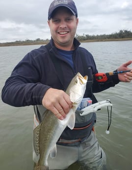 Speckled Trout / Spotted Seatrout fishing in Aransas Pass, Texas