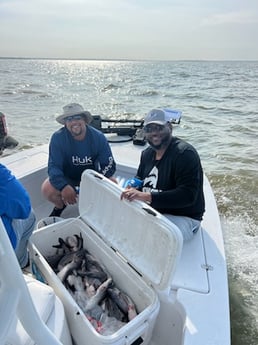 Channel Catfish Fishing in Etoile, Texas