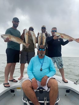 Redfish fishing in Rockport, Texas