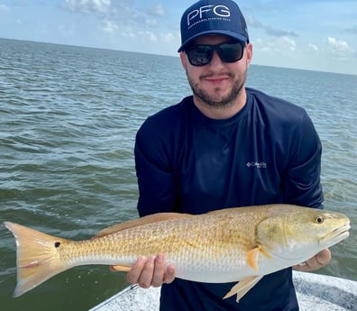 Redfish fishing in Port Isabel, Texas